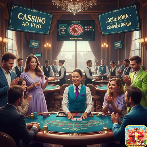 Cassino Ao Vivo dj5.com: Sotaque Brasileiro Autêntico